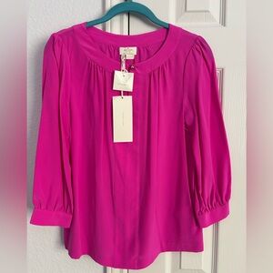 Kate Spade Silk Blouse Pink Size 4